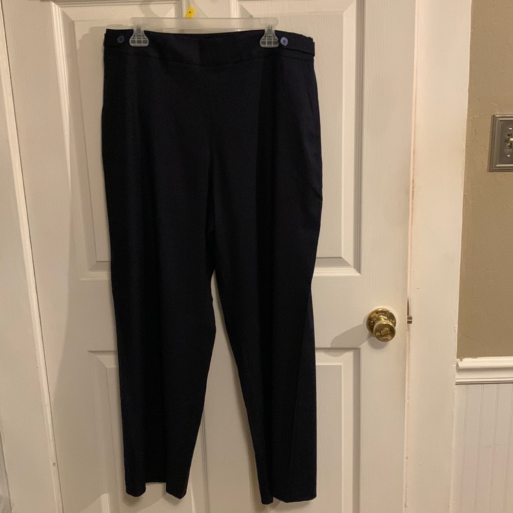 NEW Talbots Curvy Petite Linen Lagenlook Pants